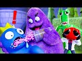 BLUE se TRANSFORMA en GRIMACE SHAKE?! Rainbow Friends 2 Animación