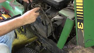 John Deere 318 not charging , How i tested