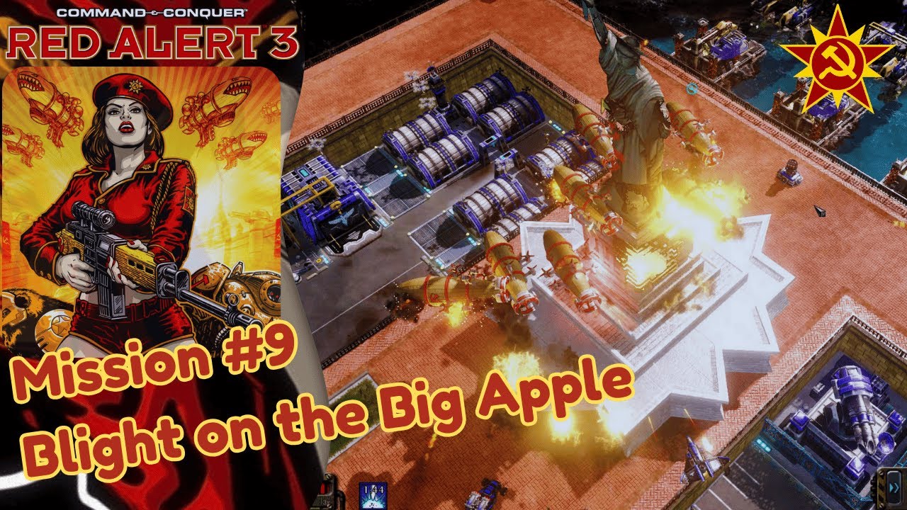 Red Alert 3 - Soviet Campaign - Mission 9 - Blight on the Big Apple ...