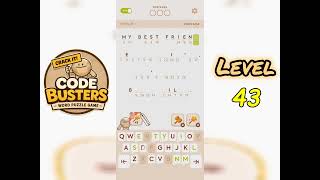 Code Busters Level 43 Walkthrough