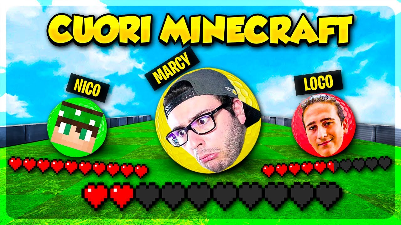 GOLF MA HAI I CUORI DI MINECRAFT!