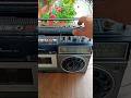 National Panasonic RQ-543DS 2 pice table recorder analogue radio cassette player#shortsviral
