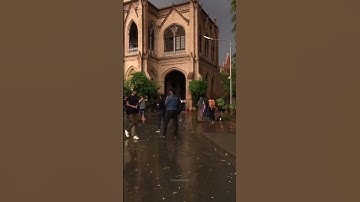 Rainy day at GC University Lahore 🌧️⛈️♥️ | Gc University #harrypotter