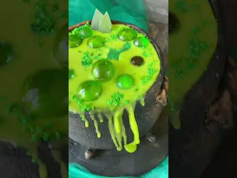 Тортик «Котел ведьмы »🧚♂️🧙Вкусный… ммм 🤤 #декорторта #тортдекор #торт #cake #оформленияторта