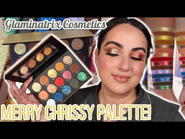 THIS PALETTE SCREAMS THE HOLIDAYS! 🎄 Glaminatrix Merry Chrissy