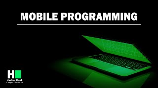 Mobile Programming ~ lecture 2