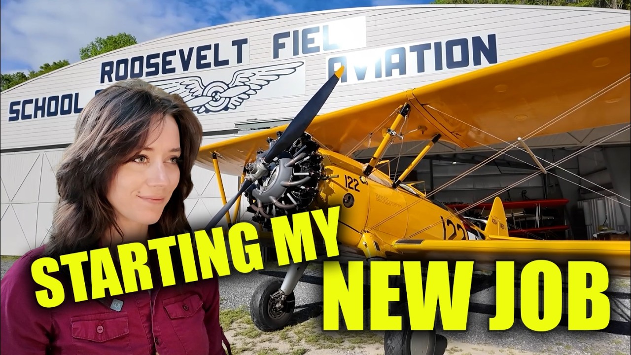 My New Job Flying BIPLANES In New York!