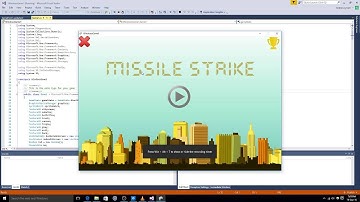Missile Strike - C# XNA Game (2012 Project)