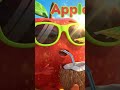Wait for the crunch! 🍎 A is for Apple #Preschool #Fun #funny #funnyanimals