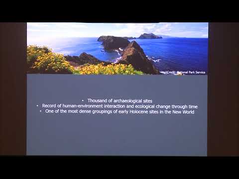 November 2019 From Shore to Sea Lecture: Understanding Early Human Settlement on Santa Cruz