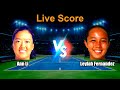 Ann Li vs Leylah Fernandez Live Score - WTA Madrid, Spain Women Singles