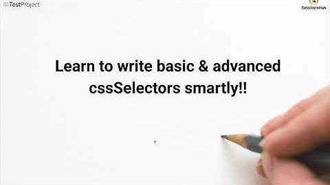 CSS Selectors-Css Id And Class-CSS Selectors Tutorial-SelectorsHub-Css Id Selector-Css Id-CSS-Class