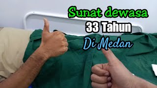 Sunat Dewasa / bang rangga 33 tahun / metode Laser