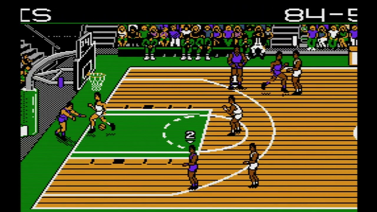 Tecmo NBA Basketball (NES) - Season - Game 15 - BOS v LAL ⛹🏾‍♂️