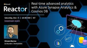 Real-time Advanced Analytics with Azure Synapse Analytics & Cosmos DB