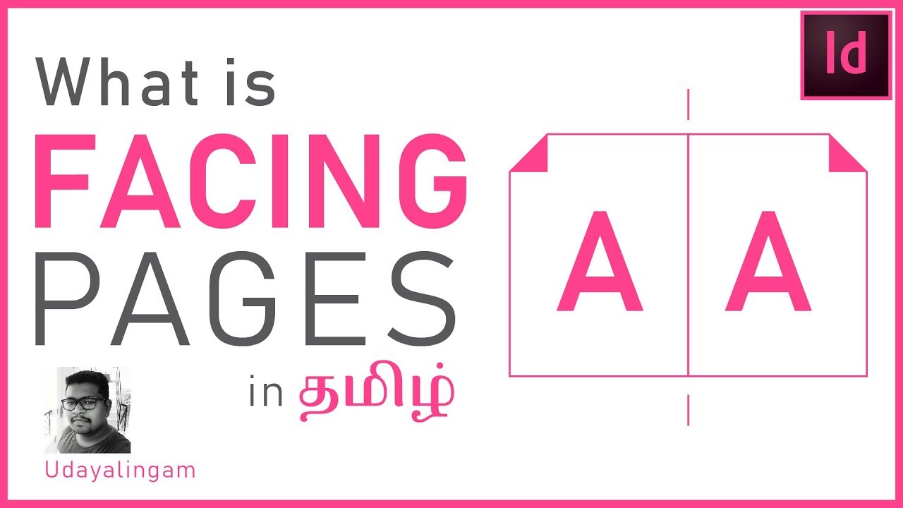 What is Facing Page in InDesign InDesign Tutorial in Tamil Facing