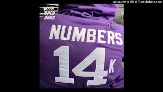 14K Numbers - With open arms (Mooski - Track star)