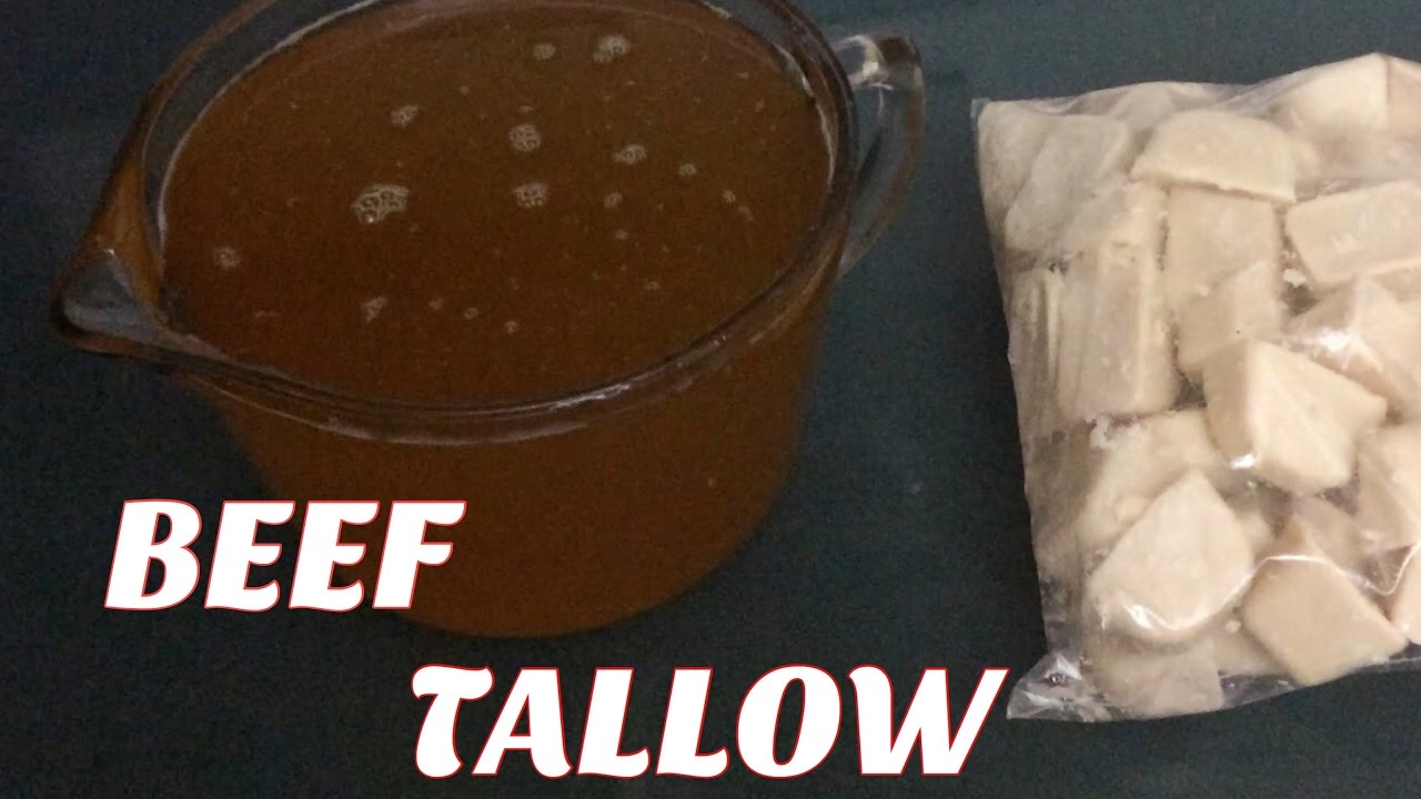 KETO//HOW TO MAKE BEEF LARD//TALLOW YouTube