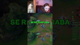 Me confié… y casi la pierdo 😅Con Ashe no se festeja antes. #shorts #lol #riotgames #adc #clips #game