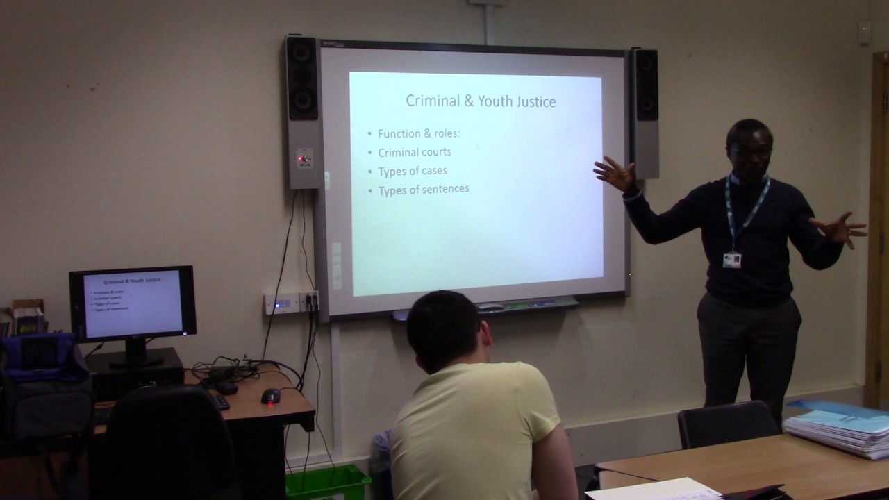 Youth & Criminal Justice Workshop 22022017