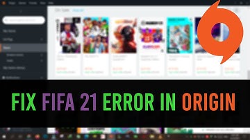 HOW TO FIX FIFA 21 IN ORIGIN AND ORIGIN ERROR "Upstream service_unavailable..."
