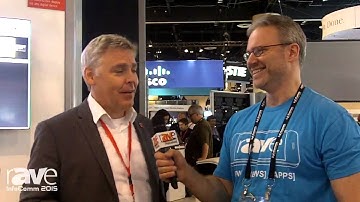 InfoComm 2015: Corey Moss Speaks with Neil Wittering of Barco Expanding on ClickShare Collaboration