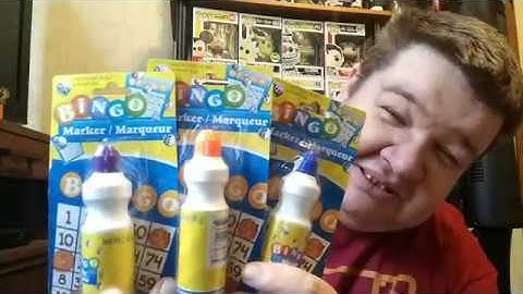 Opening a Pay it Forward Package from Mary - Bingo Daubers & more