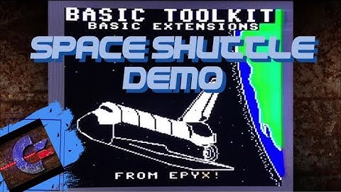 Shuttle Demo - EPYX Toolkit Basic on Commodore 64