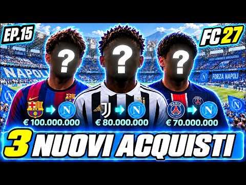 Video 3 GIOCATORI NUOVI ARRIVANO AL NAPOLI! - LA SQUADRA ORA É COMPLETA! - FC 27 CARRIERA ALLENATORE EP.15