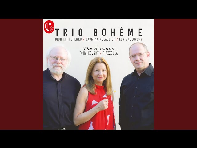 Tchaïkovsky - Les Saisons : Juin "Barcarolle"-arrgt trio avec piano : Trio Bohème