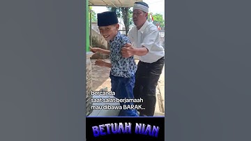 bercanda saat sholat di kirim ke barak