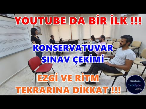 Konservatuvar Yetenek Sınavı CANLI ÇEKİM!!!