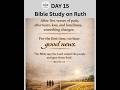 Ruth chapter 1 :5 First Good News in Ruth Chapter #ruth #ruthchapter #shorts