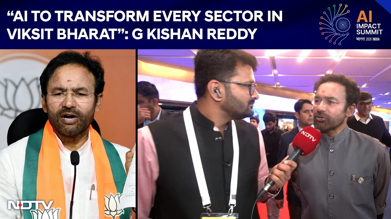 AI Impact Summit | “AI to Transform Every Sector in Viksit Bharat”: Union Minister G Kishan Reddy