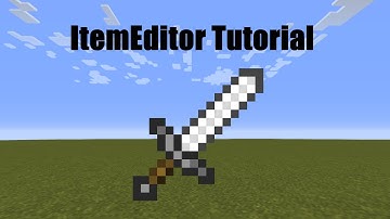 Minecraft ItemEditor Basic Tutorial | Create Custom Items!