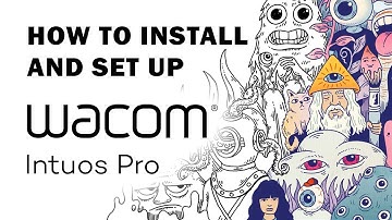 Wacom Intuos Pro setup and install. Best in class for Photoshop!
