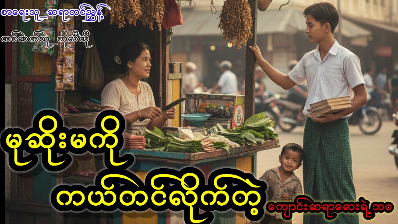 ဘဝအတွက်အဆုံးအဖြတ် | မာရသွန် | အမြော်အမြင် | ဆရာတင်ညွှန့် | ဝတ္ထုတို | 