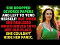 She Dropped Divorce Papers And Left To 'Find Herself ' But When She Realized   Betrayal Reddit St