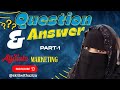 Question ❓ answer part #1 about affiliate marketing work #@skillwithaziza#WFH#affilate#freelancing