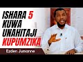 ISHARA 5 KUWA UNAHITAJI KUPUMZIKA | Ezden Jumanne