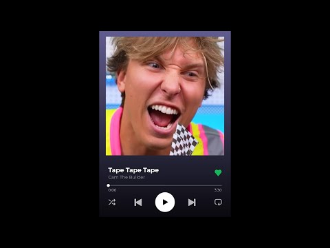 Tape Tape Tape Cam The Builder Song By Cam The Builder