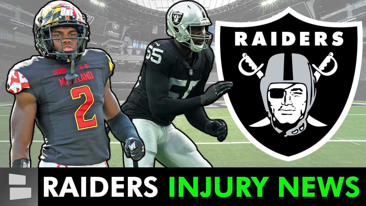 Las Vegas Raiders Practice News + Injury Updates On Chandler Jones ...