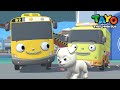 Tayo English Episodes l A new baby puppy at garage! l Tayo the Little Bus