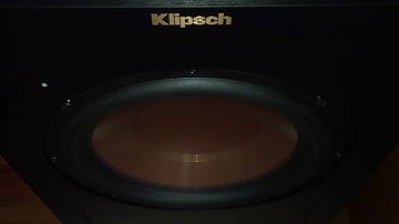 Klipsch R-10SW test - playing "Nicky Jam - Ya Me Enteré"
