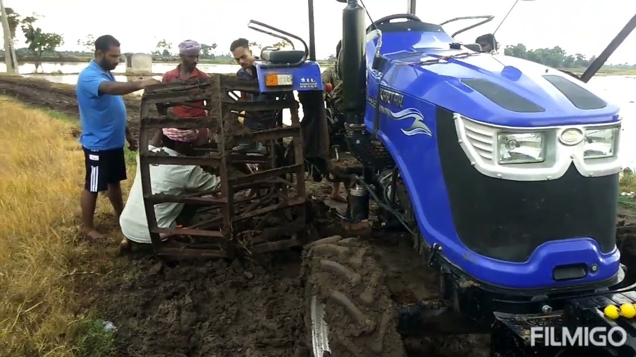 KARTAR Tractor With Full Cage Wheel | Kartar 5036 Tractor + Full cage wheel