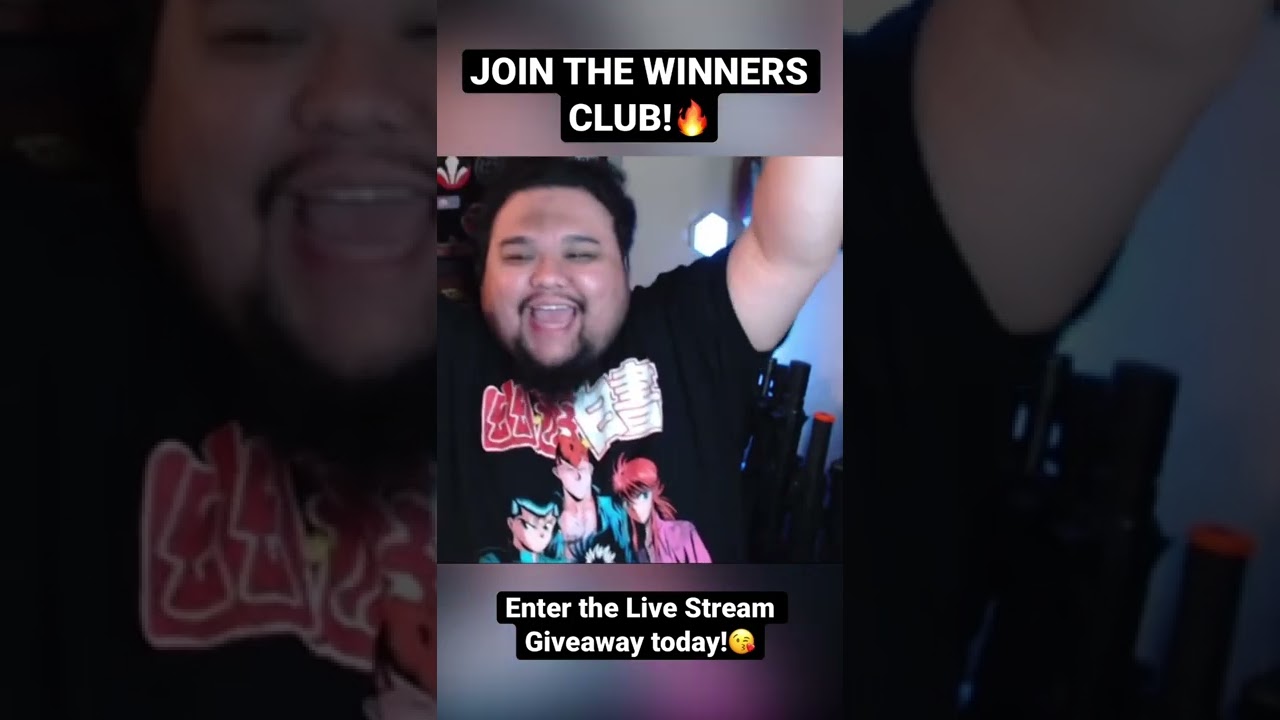 Enter to win the next Live Stream Giveaway!😘 