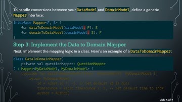 Mapping a DataModel Class to a DomainModel Class in Kotlin