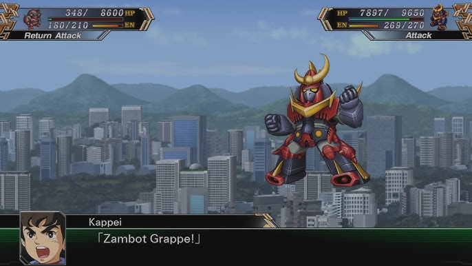 Arzenal In Flames, invincible Super Man Zambot 3, Super Robot Wars