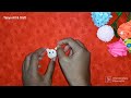 How to make a Key ring with Quilling paper #quillingart #key #ring