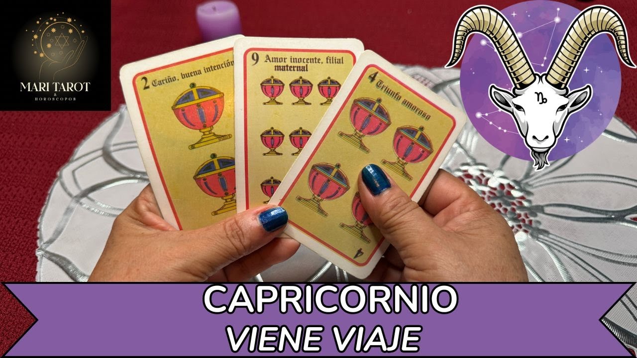 Capricornio - SUERTE EN EL DINERO Y VIAJES - 27 De Junio De 2024 - YouTube